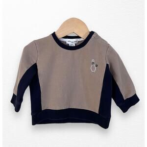 miles the label Organic Bowling Sweatshirt, 6 Months